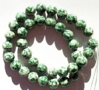 16 inch strand of 10mm Round Tree Agate